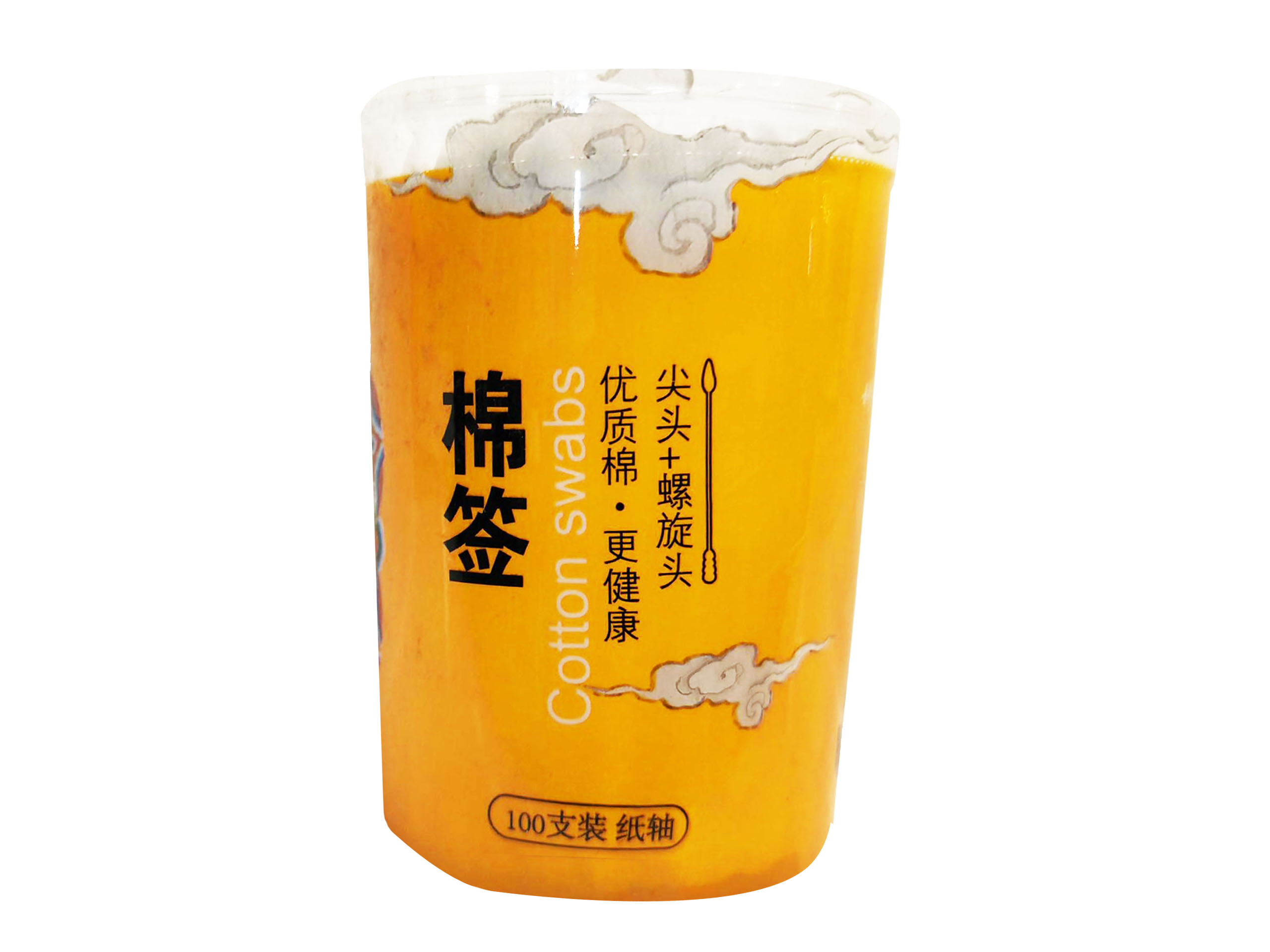 棉签 尖头+螺旋头