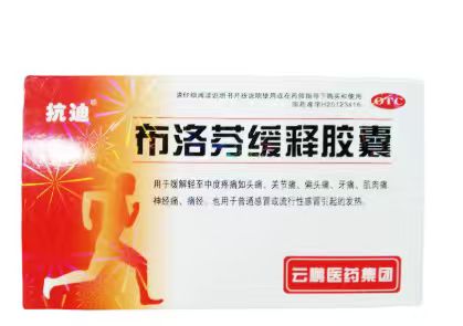 布洛芬缓释胶囊