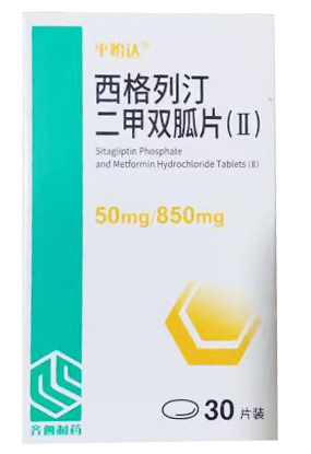 西格列汀十甲双胍片